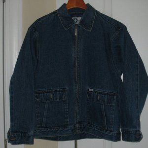 Women's Jean Jacket Arizona Size Large 14/16 100% Cotton